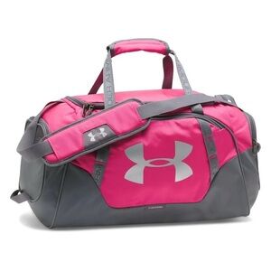 BRAND NEW Under Armour Unisex Adult UA Undeniable 3.0 Small Pink Duffel Bag 61L